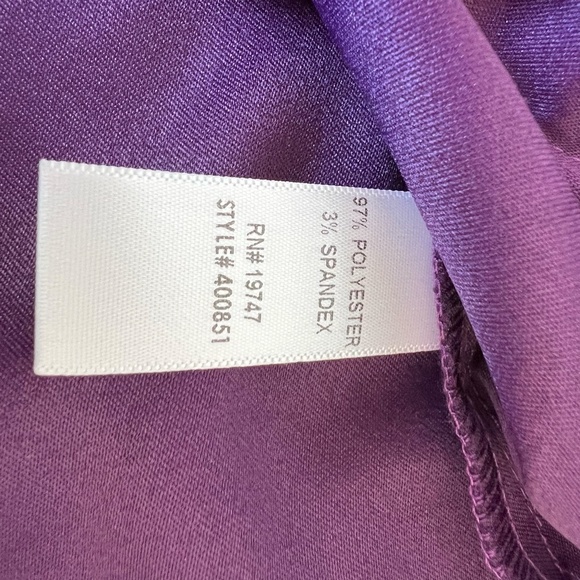 Counterparts Vintage Purple Blazer Jacket w. Large Buttons - Shoulder Pads S.6 - Picture 10 of 13